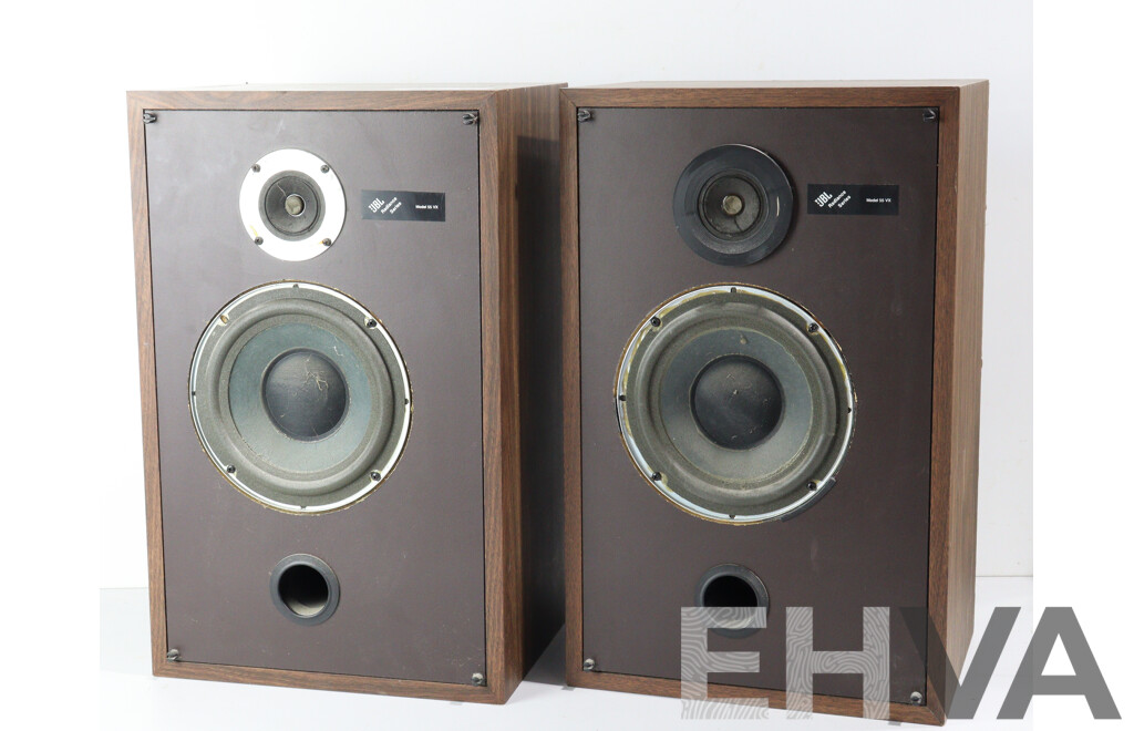 Pair Retro JBL Radiance Series Model 55VX Speakers