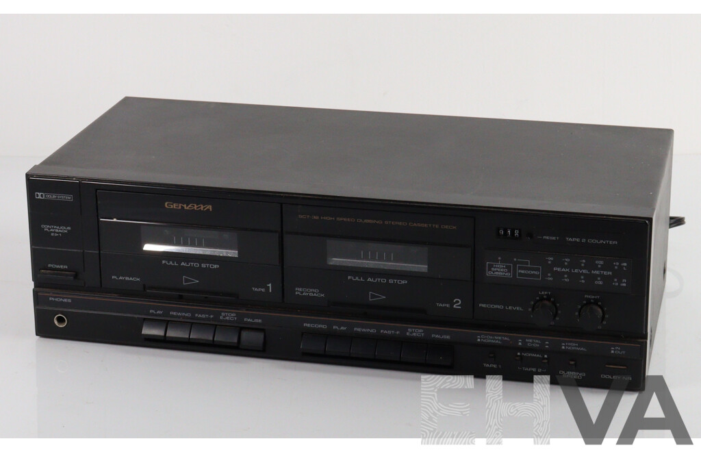Gen EXXA SCT 38 High Speed Dubbing Stereo Cassette Deck