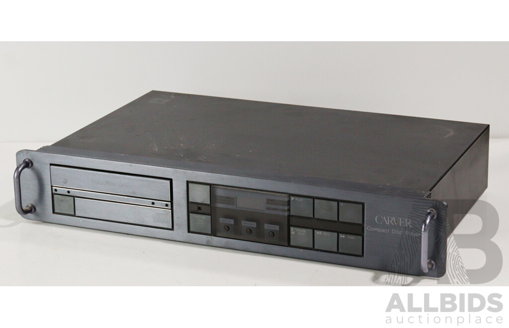 Carver Rack Mounted Compact Disc Player DTL 100