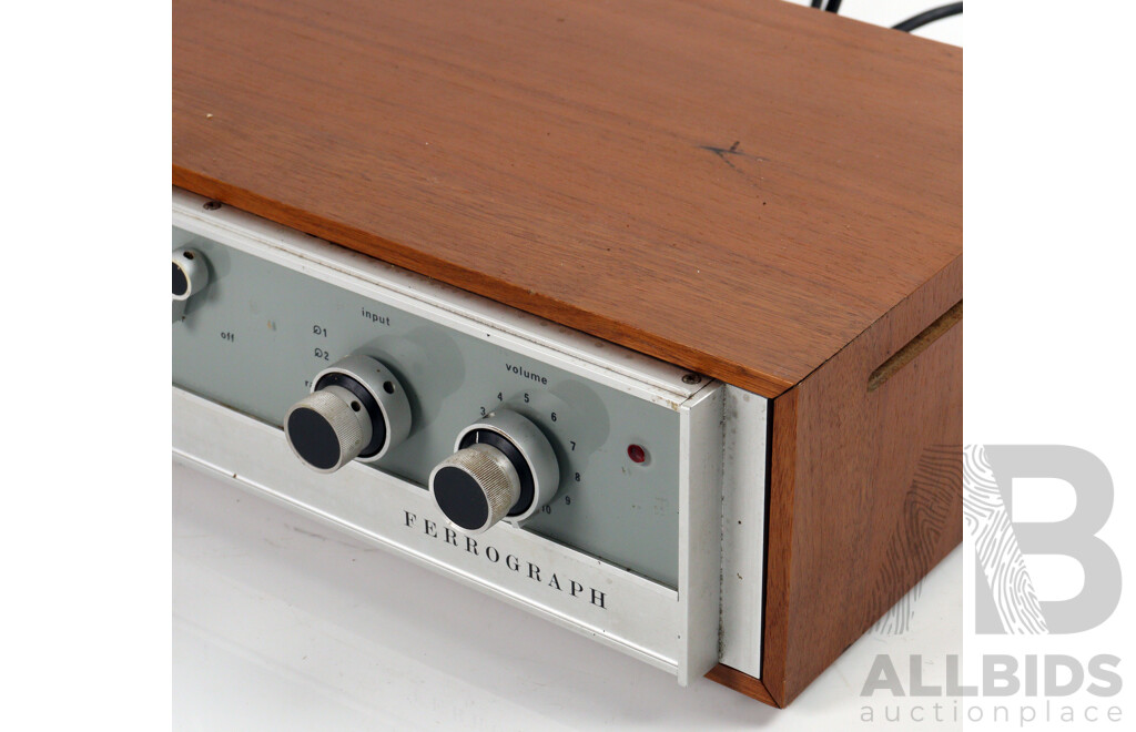 Retro English Made Ferrograph F307 MkII Amplifier