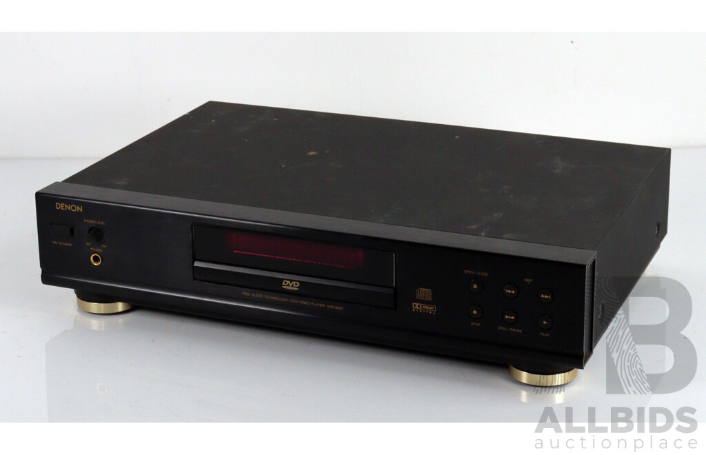 Denon DVD Video Player DVD 3000 with PCM Audio Technology