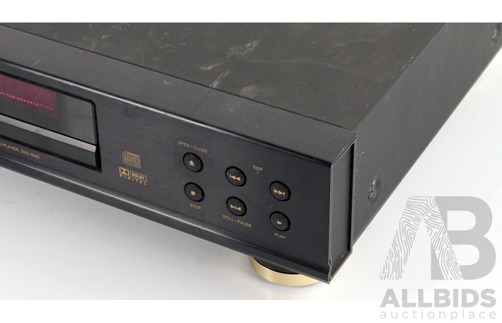 Denon DVD Video Player DVD 3000 with PCM Audio Technology