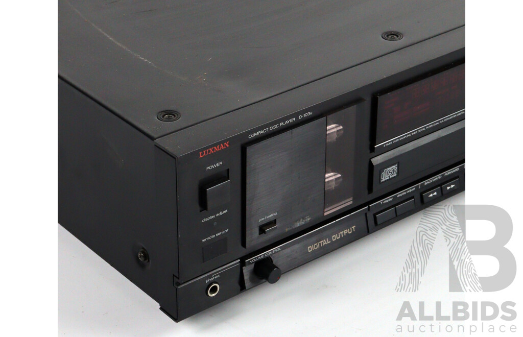 Luxman Compact Disc Player D 103u