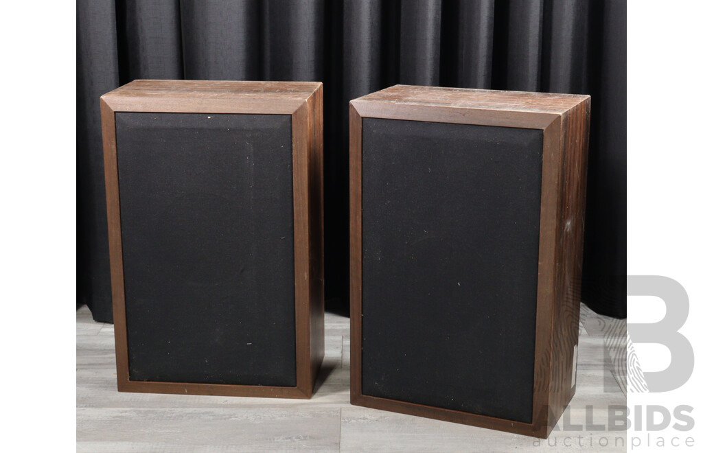 Retro Pair Large Hi Fi Floor Speakers