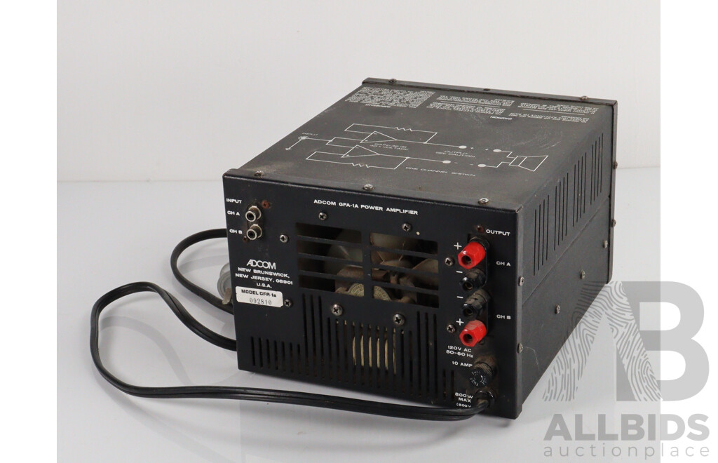 ADCOM GFA 1 a Power Amplifier