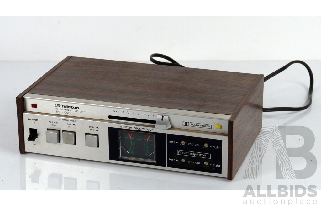 Retro Teleton SNR 100D Noise Reduction System in Original Box