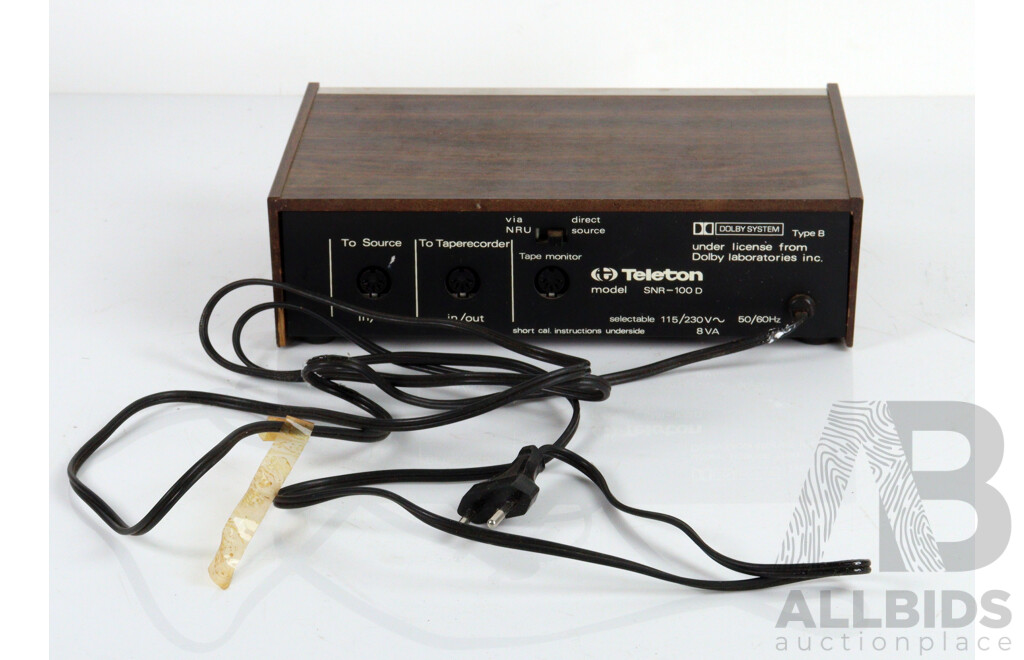 Retro Teleton SNR 100D Noise Reduction System in Original Box