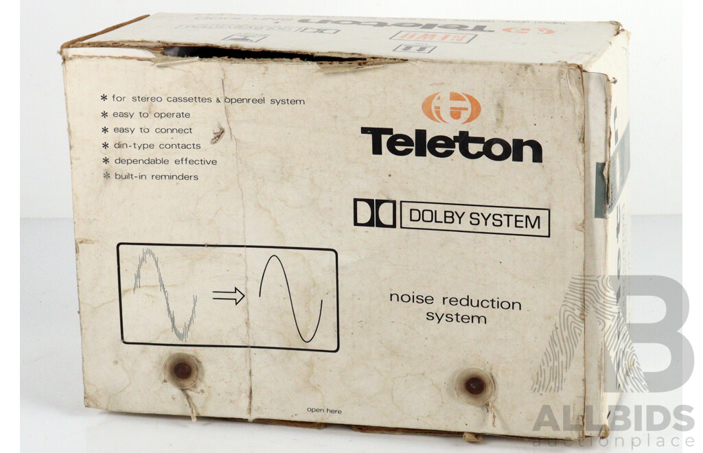 Retro Teleton SNR 100D Noise Reduction System in Original Box