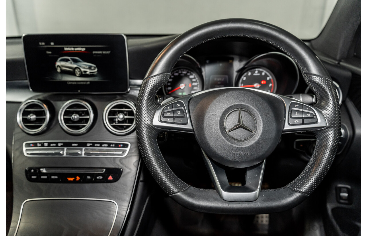 04/2016 Mercedes-Benz GLC250 (AWD) 253 4d Wagon Diamond White Metallic Turbo 2.0L