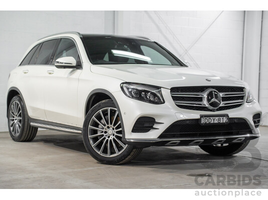 04/2016 Mercedes-Benz GLC250 (AWD) 253 4d Wagon Diamond White Metallic Turbo 2.0L