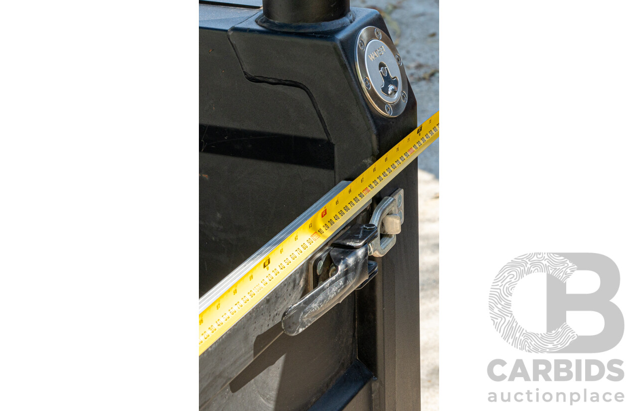 05/2021 Bronco Built Alloy Tray with Lockable Undertray Built in Slide Drawer and Undermounted Toolboxes to Suit 2014 PX Ranger Dual Cab