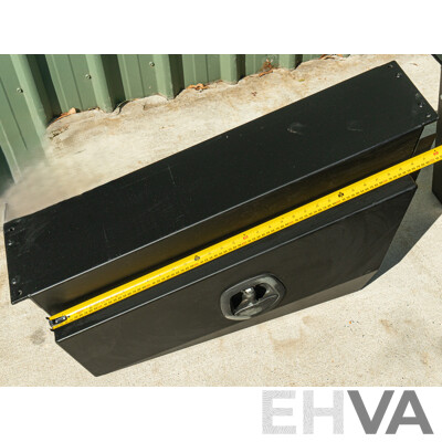 05/2021 Bronco Built Alloy Tray with Lockable Undertray Built in Slide Drawer and Undermounted Toolboxes to Suit 2014 PX Ranger Dual Cab