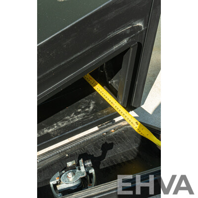 05/2021 Bronco Built Alloy Tray with Lockable Undertray Built in Slide Drawer and Undermounted Toolboxes to Suit 2014 PX Ranger Dual Cab