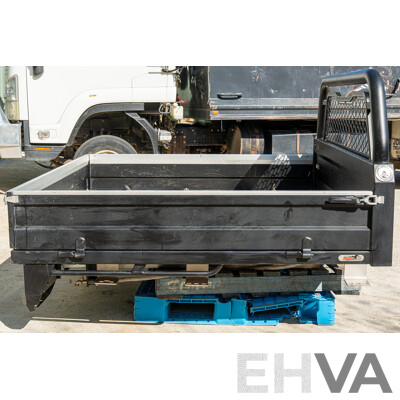 05/2021 Bronco Built Alloy Tray with Lockable Undertray Built in Slide Drawer and Undermounted Toolboxes to Suit 2014 PX Ranger Dual Cab