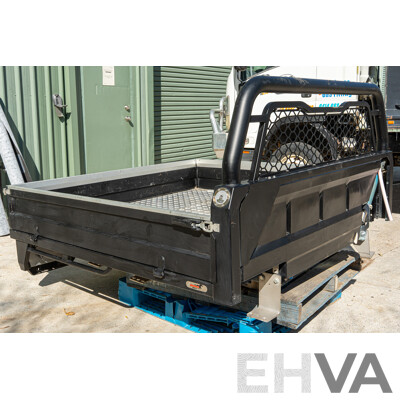 05/2021 Bronco Built Alloy Tray with Lockable Undertray Built in Slide Drawer and Undermounted Toolboxes to Suit 2014 PX Ranger Dual Cab