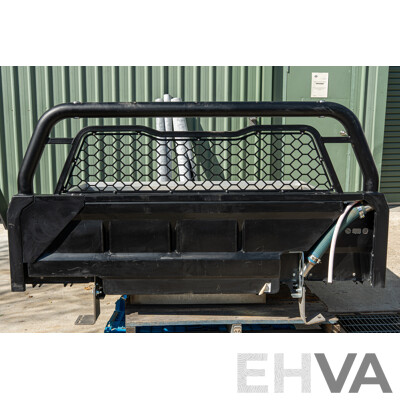 05/2021 Bronco Built Alloy Tray with Lockable Undertray Built in Slide Drawer and Undermounted Toolboxes to Suit 2014 PX Ranger Dual Cab