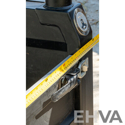 05/2021 Bronco Built Alloy Tray with Lockable Undertray Built in Slide Drawer and Undermounted Toolboxes to Suit 2014 PX Ranger Dual Cab