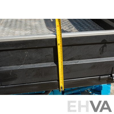 05/2021 Bronco Built Alloy Tray with Lockable Undertray Built in Slide Drawer and Undermounted Toolboxes to Suit 2014 PX Ranger Dual Cab