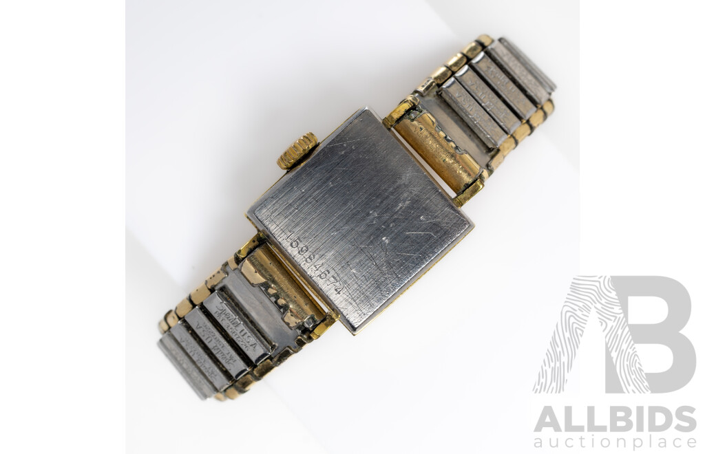 Longines Vintage Gold Tone Ladies Watch, 18mm, 15984674