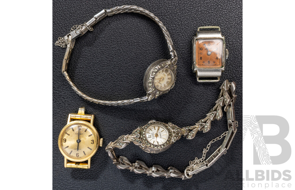 Collection of Vintage Ladies Watches - Including Olymp, Montilier & Coronet