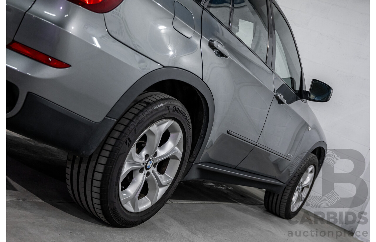 9/2013 BMW X5 Xdrive 30d (AWD) E70 MY12 Upgrade 4d Wagon Space Grey Metallic Turbo Diesel 3.0L