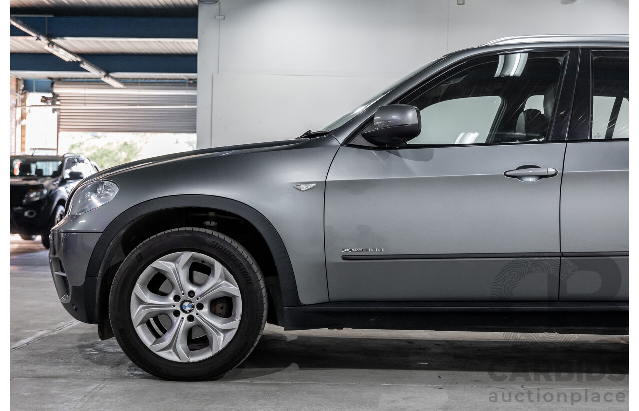 9/2013 BMW X5 Xdrive 30d (AWD) E70 MY12 Upgrade 4d Wagon Space Grey Metallic Turbo Diesel 3.0L