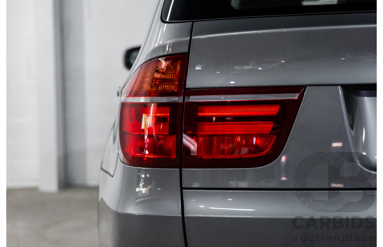 9/2013 BMW X5 Xdrive 30d (AWD) E70 MY12 Upgrade 4d Wagon Space Grey Metallic Turbo Diesel 3.0L