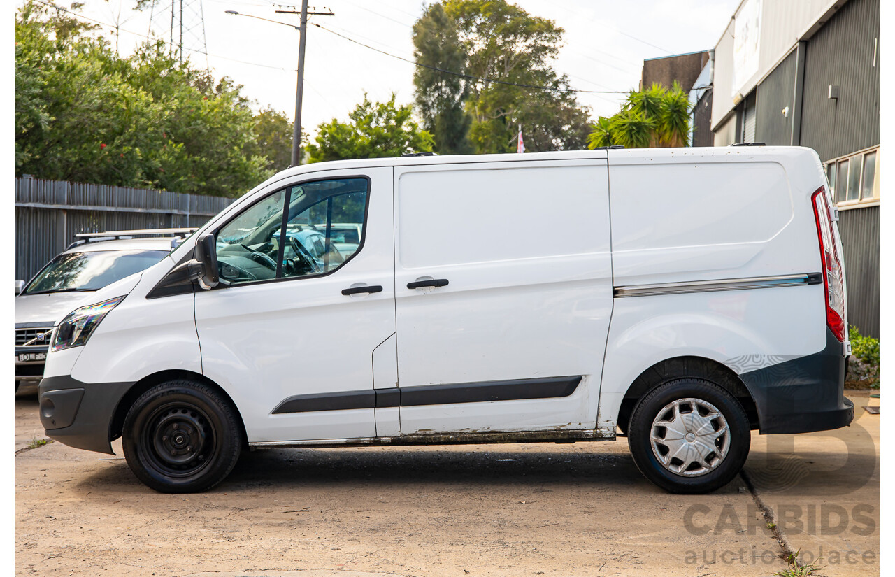 12/2017 Ford Transit Custom 290S SWB (FWD) VN MY17.75 Van Frozen White Turbo Diesel 2.0L