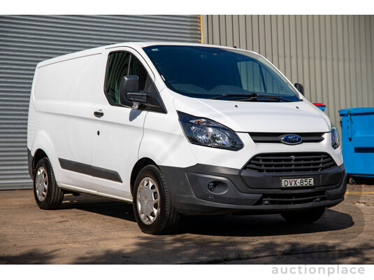 12/2017 Ford Transit Custom 290S SWB (FWD) VN MY17.75 Van Frozen White Turbo Diesel 2.0L