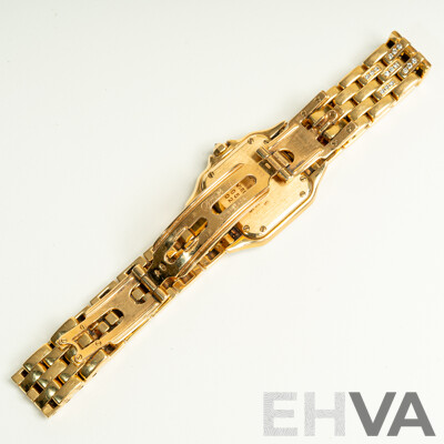 18ct Cartier Panthere Diamond Set Ladies Watch, Model 8057915, 22mm, TDW 2.96CT, 67.31 Grams