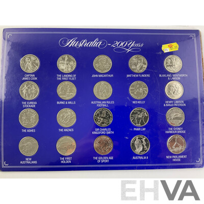 Spirit of Australia Twenty Medal Album, Britains First Decimal Coin Wallet, 1944 Penny