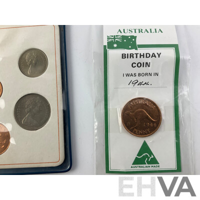 Spirit of Australia Twenty Medal Album, Britains First Decimal Coin Wallet, 1944 Penny