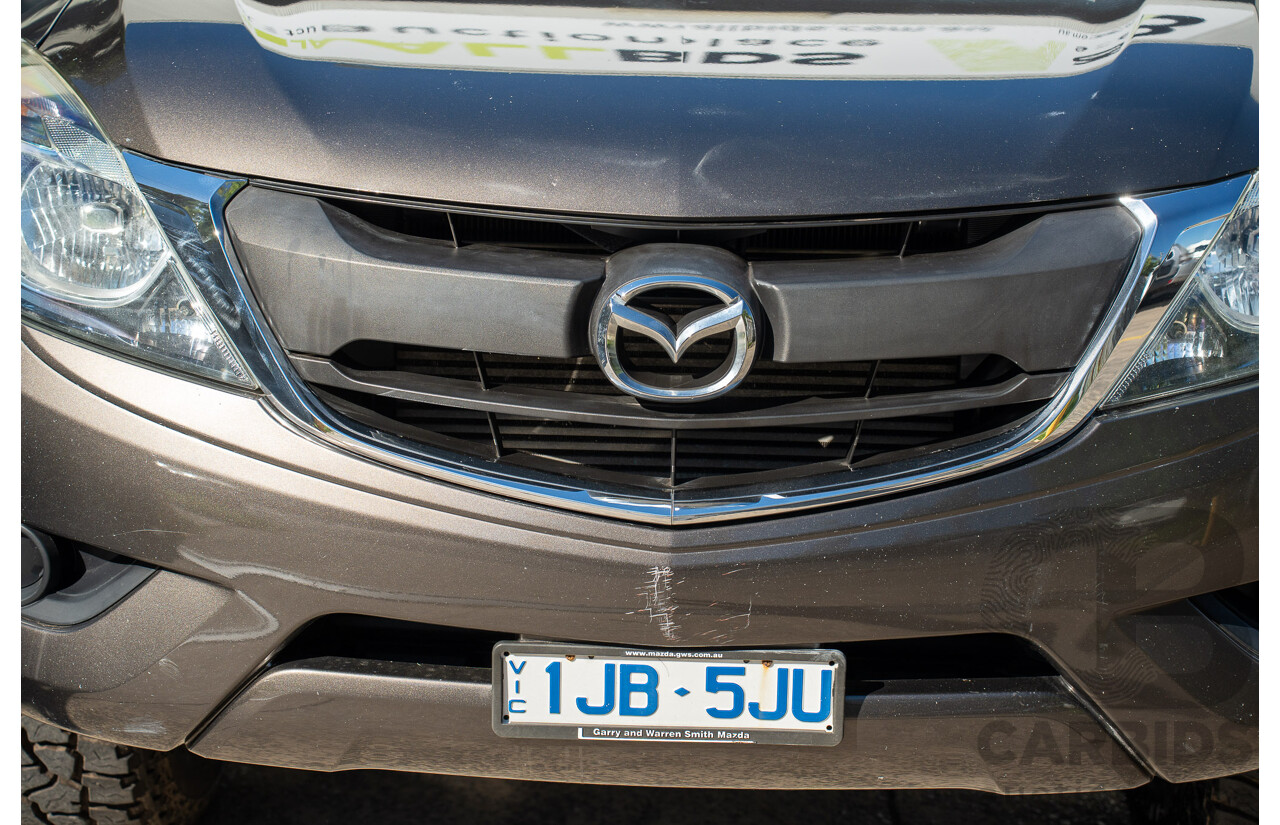 04/2017 Mazda Bt-50 XT (4x4) 4x4 MY17 Update Freestyle C/Chas Titanium Flash Turbo Diesel 3.2L
