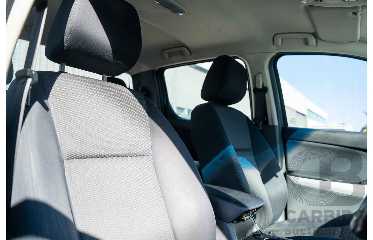 3/2013 Mazda BT-50 XTR Hi-Rider (4x2) Dual Cab Utility Gunmetal Blue Turbo Diesel 3.2L