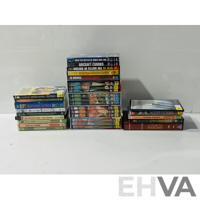 Collection of DVDs Comprising of Classic Movies and TV Shows Including Dad’s Army, Little Shop of Horrors and More