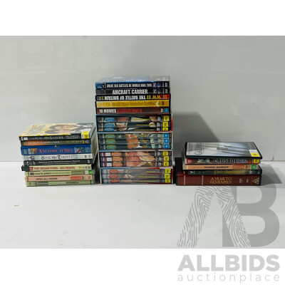 Collection of DVDs Comprising of Classic Movies and TV Shows Including Dad’s Army, Little Shop of Horrors and More