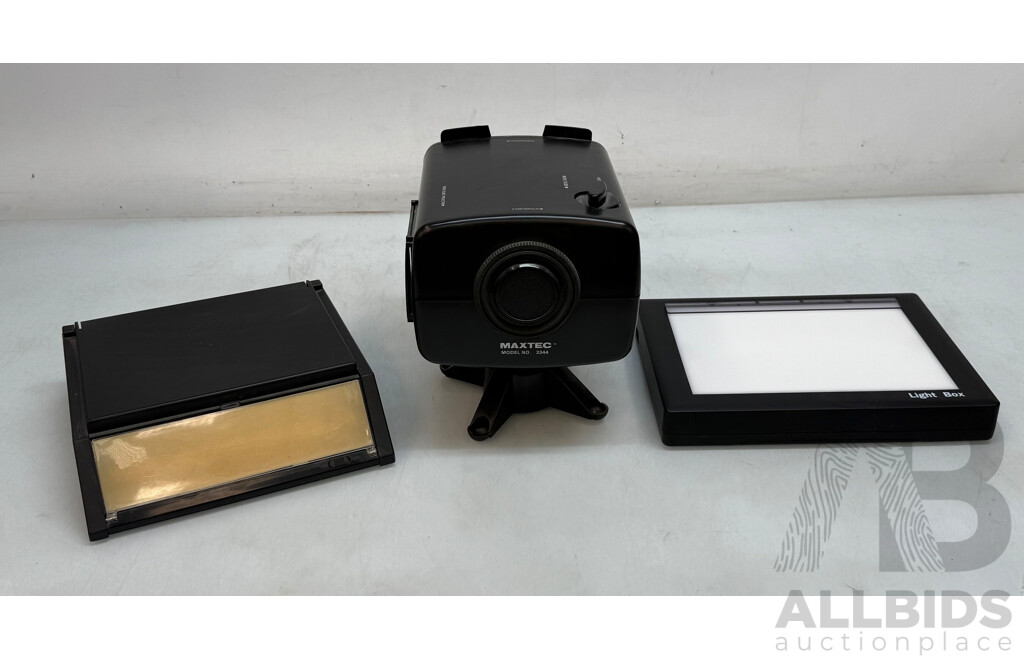 Maxtec Image Projector and Light Boxes