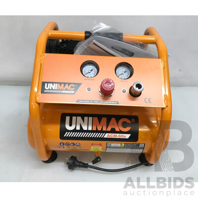 UniMac (ACM-60s) 6L Portable Electric Air Compressor