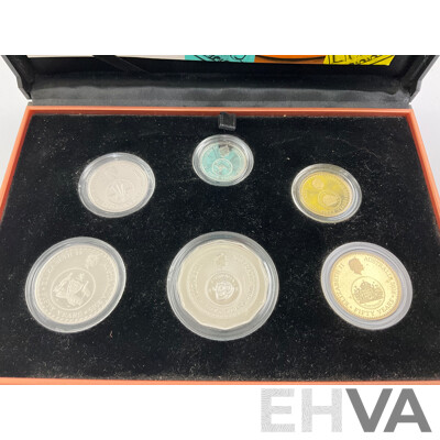 Australian RAM 2016 Six Proof Coin Set, Fifty Years of Decimal Currency