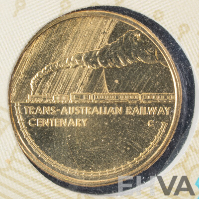 Australian RAM Commemorative One Dollar Coins Including 2016 Australia's First Mints C Mint Mark, 2017 Trans Australian Railway, 2001 Army Centenary, 2009 Citizenship, 2020 Eureka, 2008 Koala