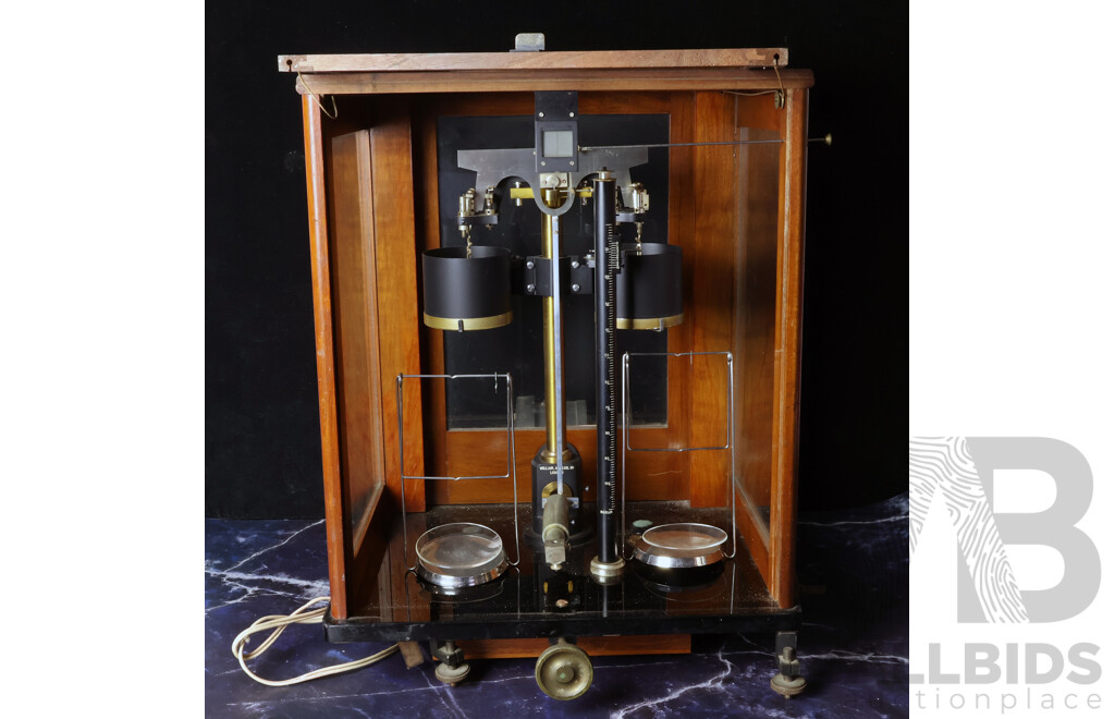 Vintage Electric Scientific Balance Scales by William A Webb, London