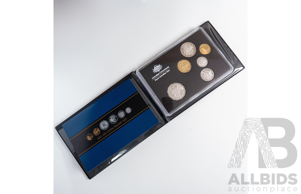 Australian RAM 2011 Six Proof Coin Set