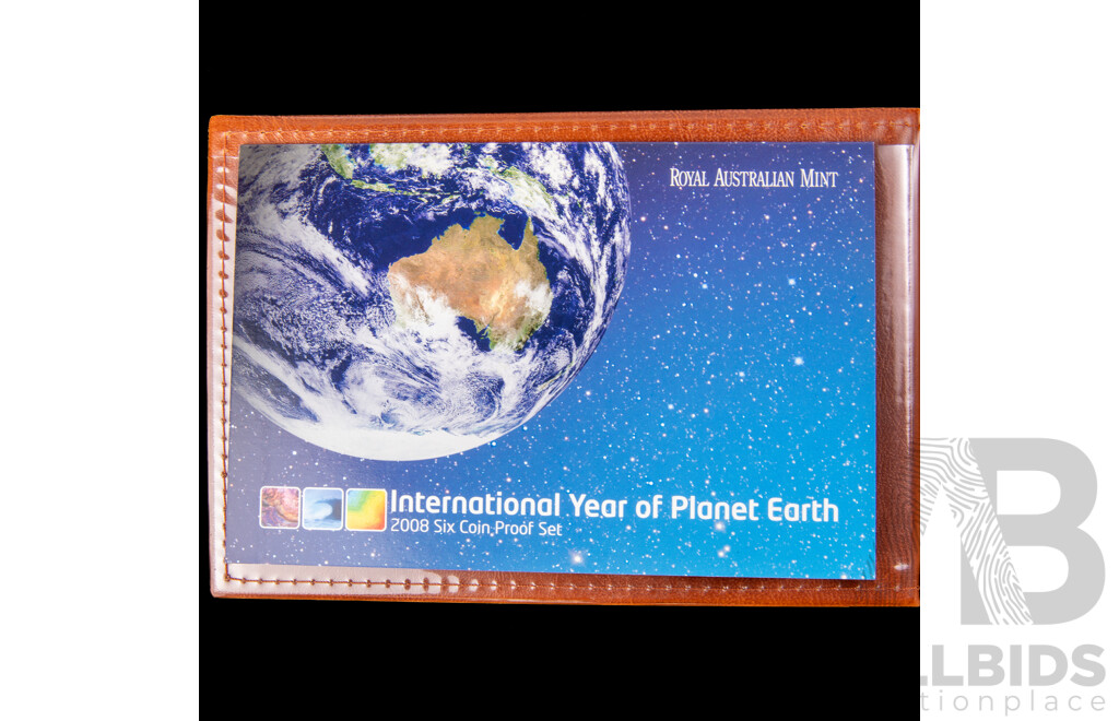 Australian RAM 2008 Six Proof Coin Set, International Year of Space