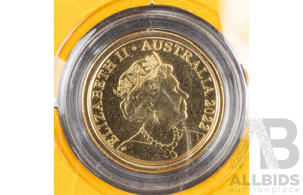 Australian RAM 2022 Two Dollar Coin, Honey Bee, C Mint Mark