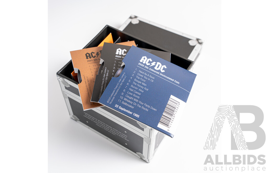 Australian RAM 2020 AC/DC Volume One Seven Coin Box Set