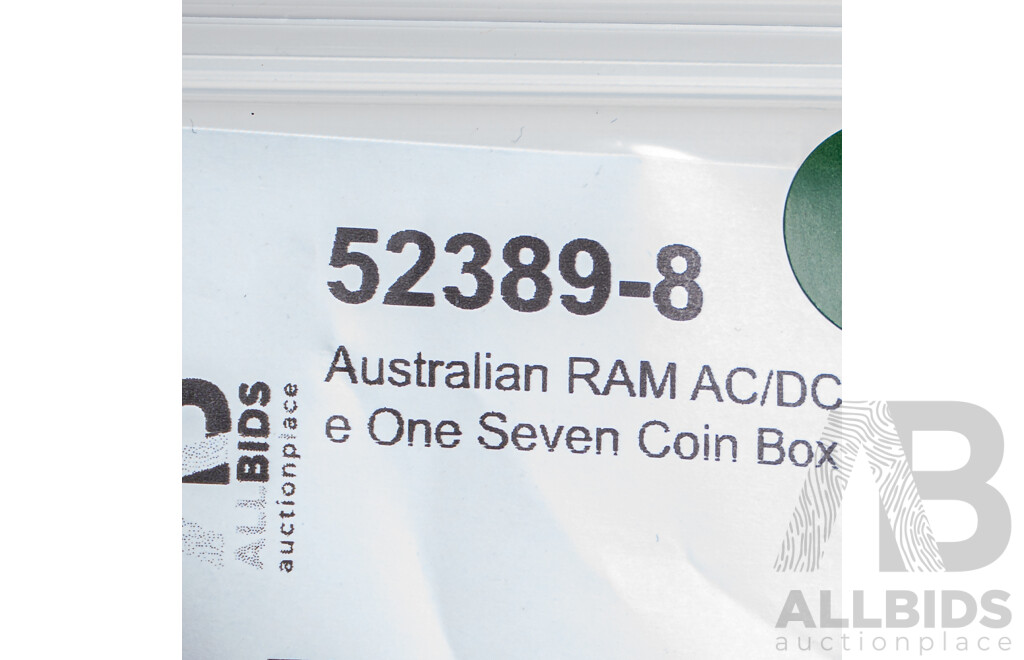 Australian RAM 2020 AC/DC Volume One Seven Coin Box Set