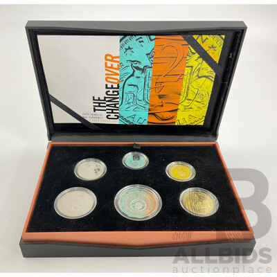 Australian RAM 2016 Six Proof Coin Set, Fifty Years of Decimal Currency