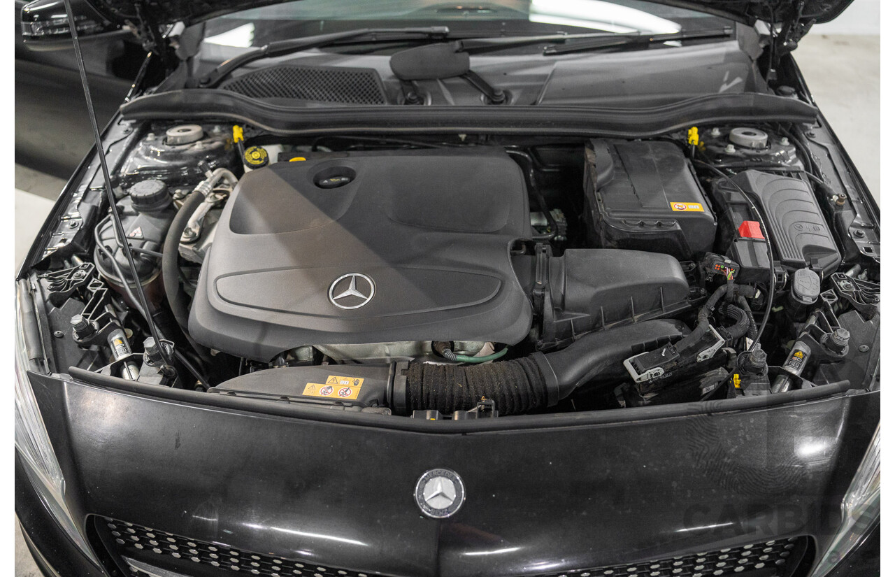 10/2015 Mercedes-Benz A250 Sport 176 MY15 5d Hatchback Cosmos Black Metallic Turbo 2.0L