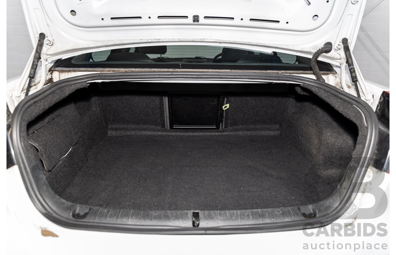 2/2013 Holden Commodore Omega (LPG) VE II MY12.5 4d Sedan Heron White V6 3.6L