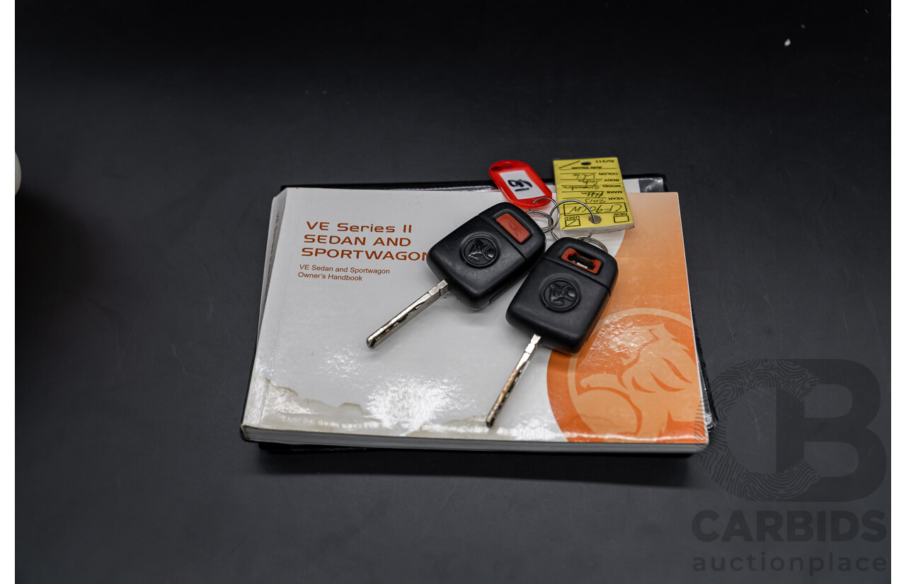 2/2013 Holden Commodore Omega (LPG) VE II MY12.5 4d Sedan Heron White V6 3.6L